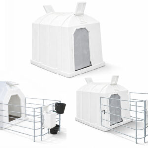 Индивидуальные домики для телят | АЛЬФАТЕХНОЛОГИИ